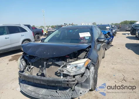 2014 Toyota Corolla S Plus z USA, uszkodzony, nr VIN 5YFBURHEXEP076226